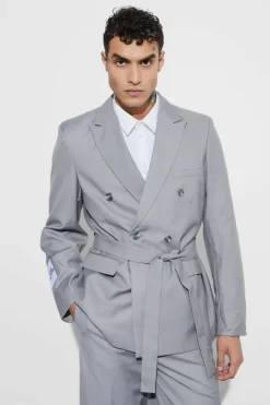 Cheap boohoo Oversized Fit Limited Collection Suit slate
