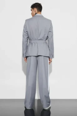 Cheap boohoo Oversized Fit Limited Collection Suit slate