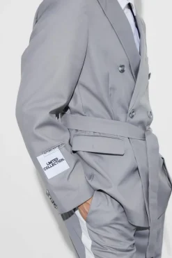 Cheap boohoo Oversized Fit Limited Collection Suit slate