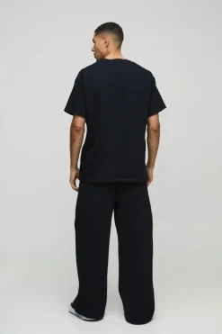 Flash Sale boohooMAN Oversized Ghost Band License Print T-Shirt black