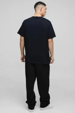 Discount boohooMAN Oversized My Chemical Romance License T-Shirt black