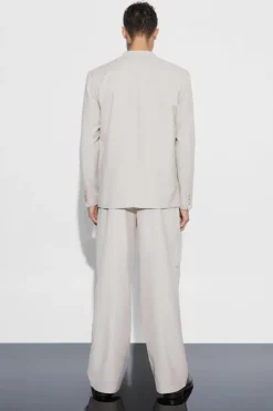 New boohoo Oversized Relaxed Fit Suit stone