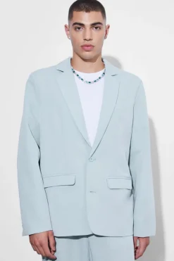 Cheap boohoo Oversized Single Breasted Suit sage