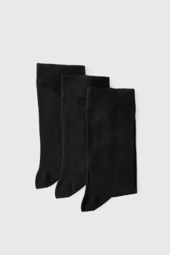 Best Sale boohooMAN 3 Pack Dress Socks black