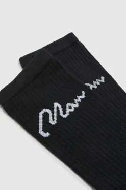 Best Sale boohooMAN 7 Pack Man Signature Sport Socks black