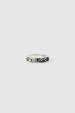 Fashion boohooMAN 3 Pack Stacked Rings In silver