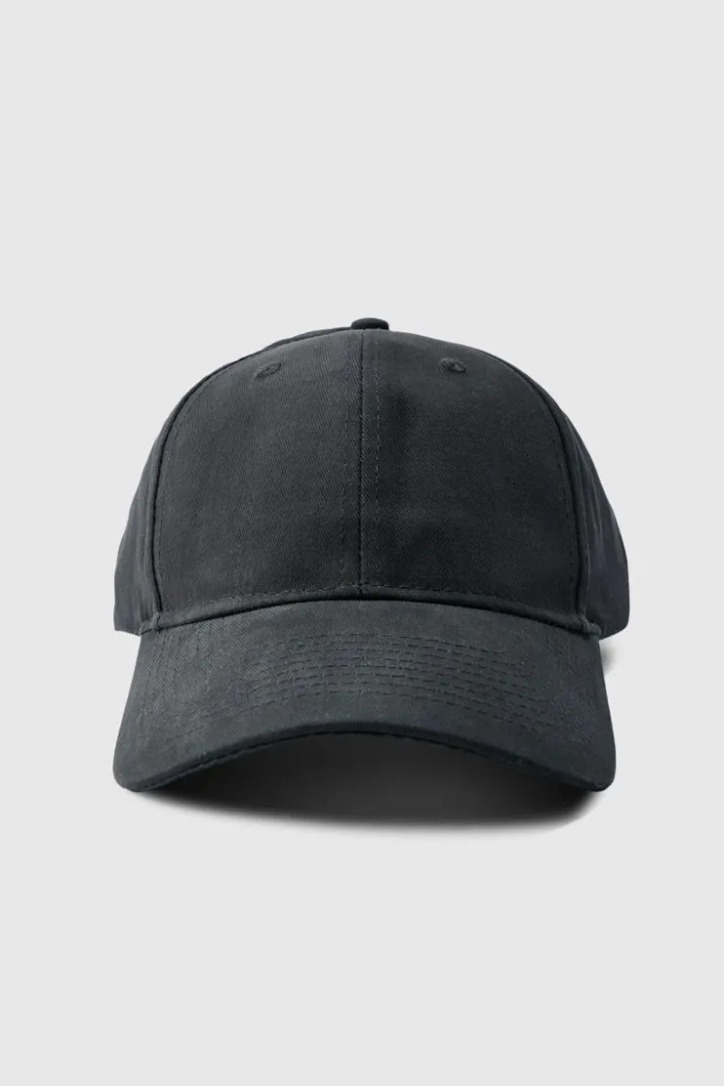 Discount boohooMAN Plain Cap In black