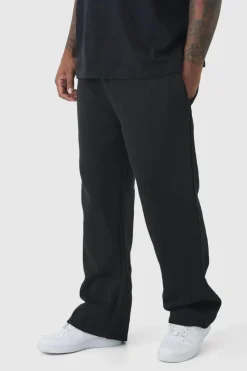 Clearance boohooMAN Plus Basic Relaxed Fit Jogger black