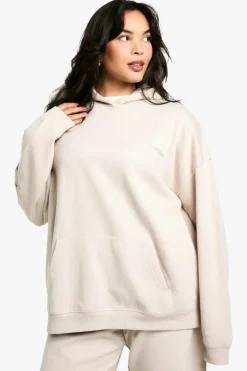 Outlet boohoo Plus Dsgn Studio Embroidered Set stone