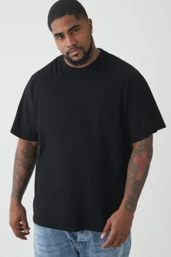 Outlet boohooMAN Plus 2 Pack Basic T-shirt multi
