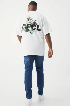 Discount boohooMAN Plus Skinny Stretch Jeans mid blue