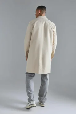 Online boohooMAN Pocket Detail Mid Length Mac sand