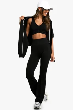 Best Sale boohoo Premium Sculpt Seamless Active Full Set black