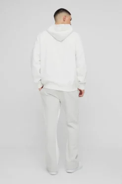 Outlet boohooMAN Regular M Star Gusset Jogger light grey