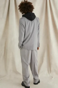 Best boohooMAN Relaxed Fit Blazer grey