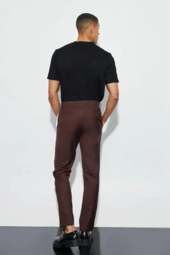 Cheap boohoo Relaxed Fit Cargo Suit chocolate