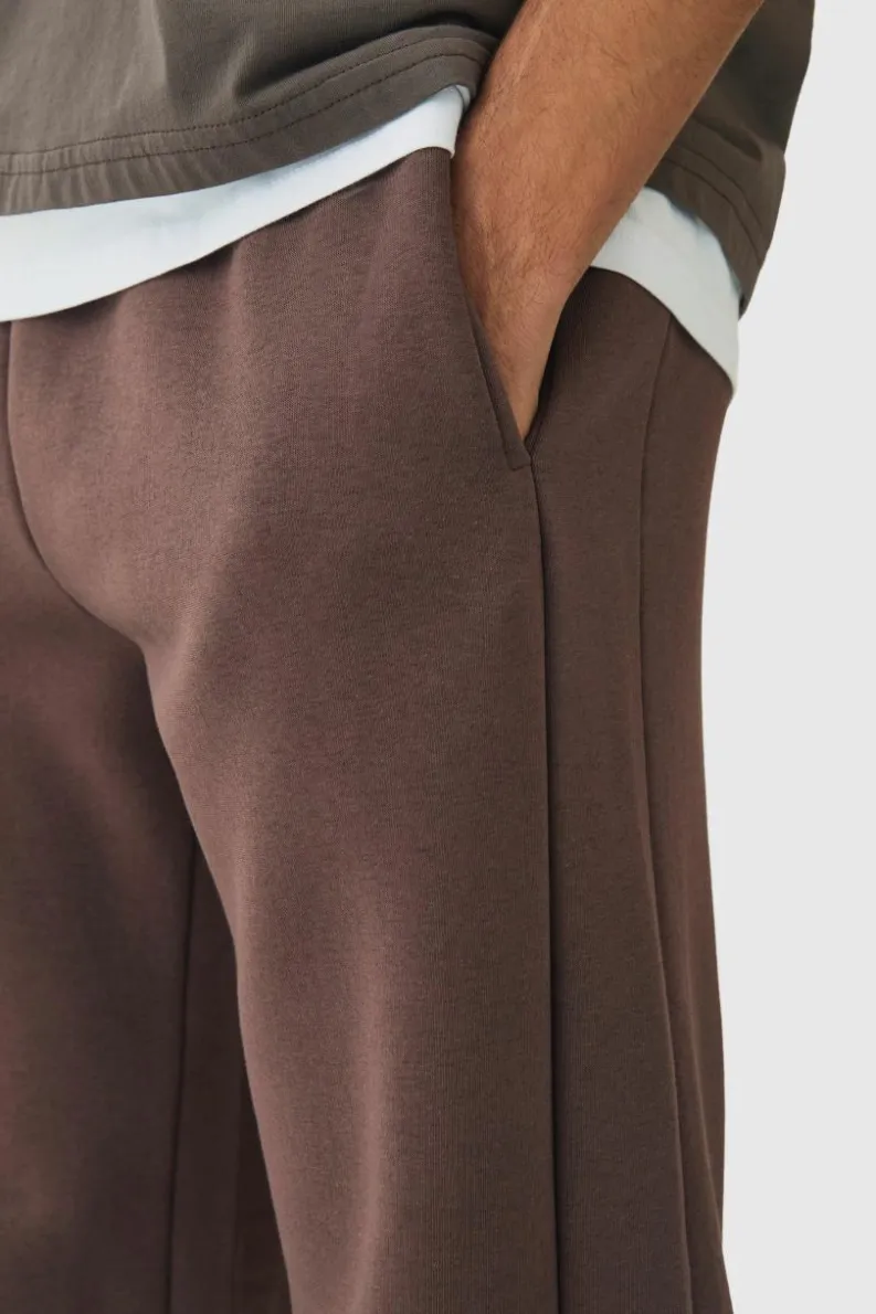 Flash Sale boohooMAN Relaxed Fit Gusset Jogger chocolate