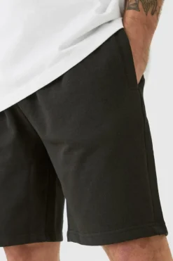 Flash Sale boohooMAN Relaxed Fit Super Heavyweight Jersey Short black