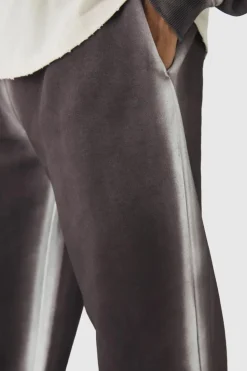 Online boohooMAN Relaxed Fit Washed Seam Joggers stone