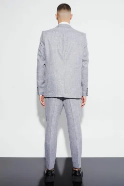 Store boohoo RELAXED SUIT dark grey
