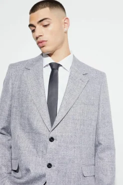 Store boohoo RELAXED SUIT dark grey