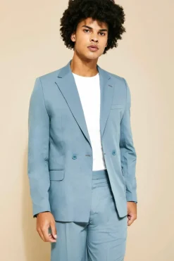 Outlet boohooMAN Relaxed Suit Jacket teal