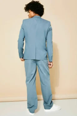 Outlet boohooMAN Relaxed Suit Jacket teal