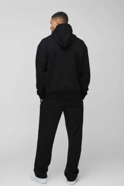 Best Sale boohooMAN Relaxed Worldwide Joggers black