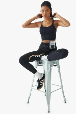 Best boohoo Seamless Rib Legging black