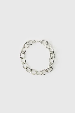 Store boohooMAN Chain Bracelet silver