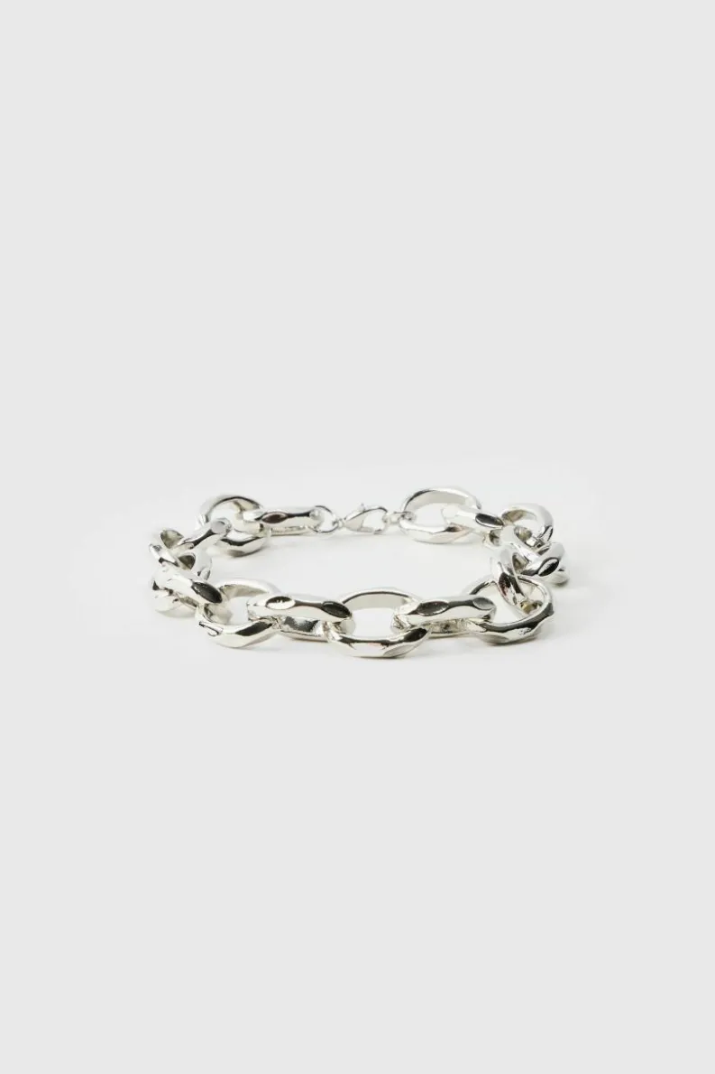 Store boohooMAN Chain Bracelet silver