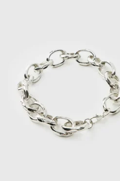Store boohooMAN Chain Bracelet silver