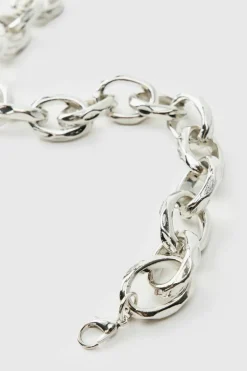 Store boohooMAN Chain Bracelet silver