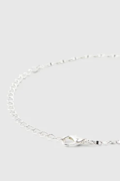 Cheap boohooMAN Necklace With Charms silver