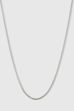 Clearance boohooMAN Single Layer Necklace silver
