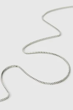 Clearance boohooMAN Single Layer Necklace silver