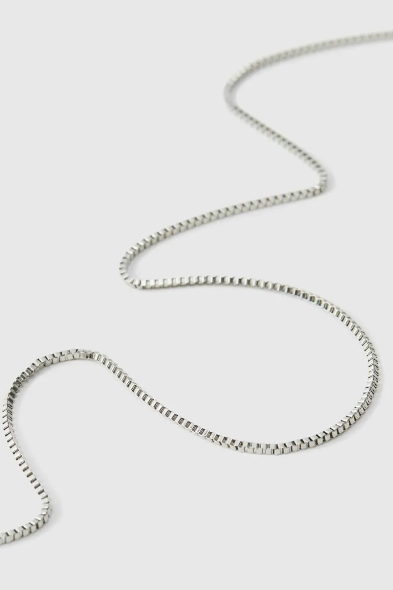 Clearance boohooMAN Single Layer Necklace silver