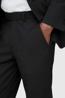 Store boohoo Single Breasted Sleeveless Suit Jacket & Trouser Suit black
