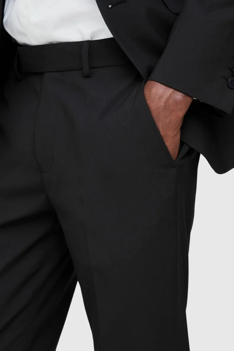 Store boohoo Single Breasted Sleeveless Suit Jacket & Trouser Suit black