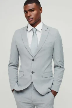 Clearance boohoo Skinny Suit grey