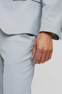 Clearance boohooMAN Skinny Suit Trousers grey