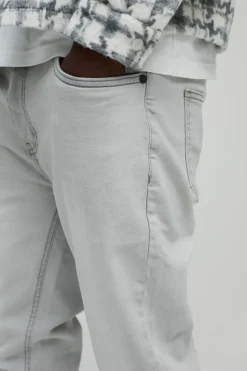 Cheap boohooMAN Skinny Stretch Jean In ice grey