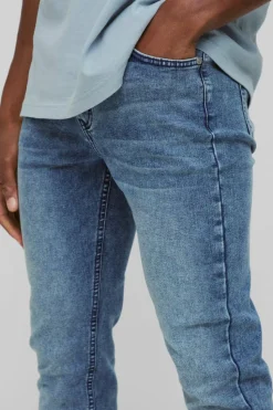 Cheap boohooMAN Skinny Stretch Jeans antique blue