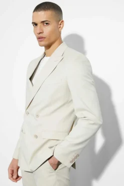 Best Sale boohoo Skinny Suit beige
