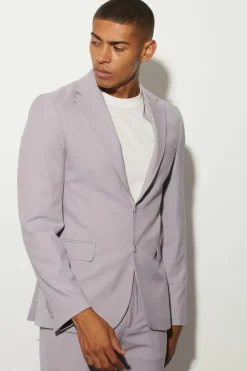 Sale boohoo Skinny Suit lilac