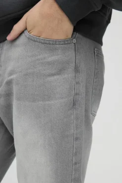 Store boohooMAN Slim Rigid Jean mid grey