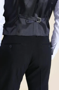 Sale boohoo Slim Single Breasted Suit navy