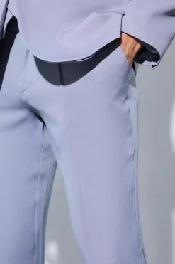 Cheap boohoo Slim Single Breasted Three Piece Suit grey