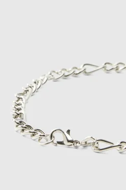 Sale boohooMAN Star Pendant Necklace In silver