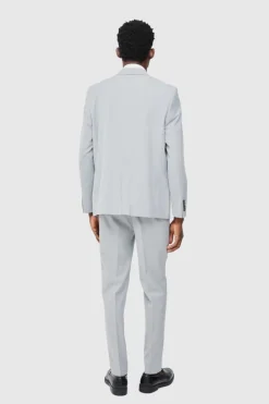 Fashion boohoo Straight Fit Suit in grey